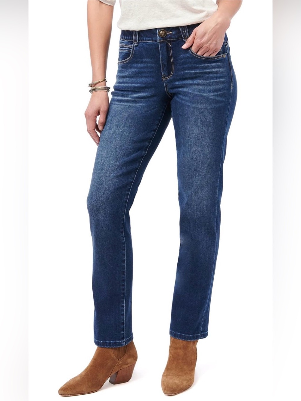 Democracy Ab Solution High Rise Straight Leg Jeans Women’s Size 8